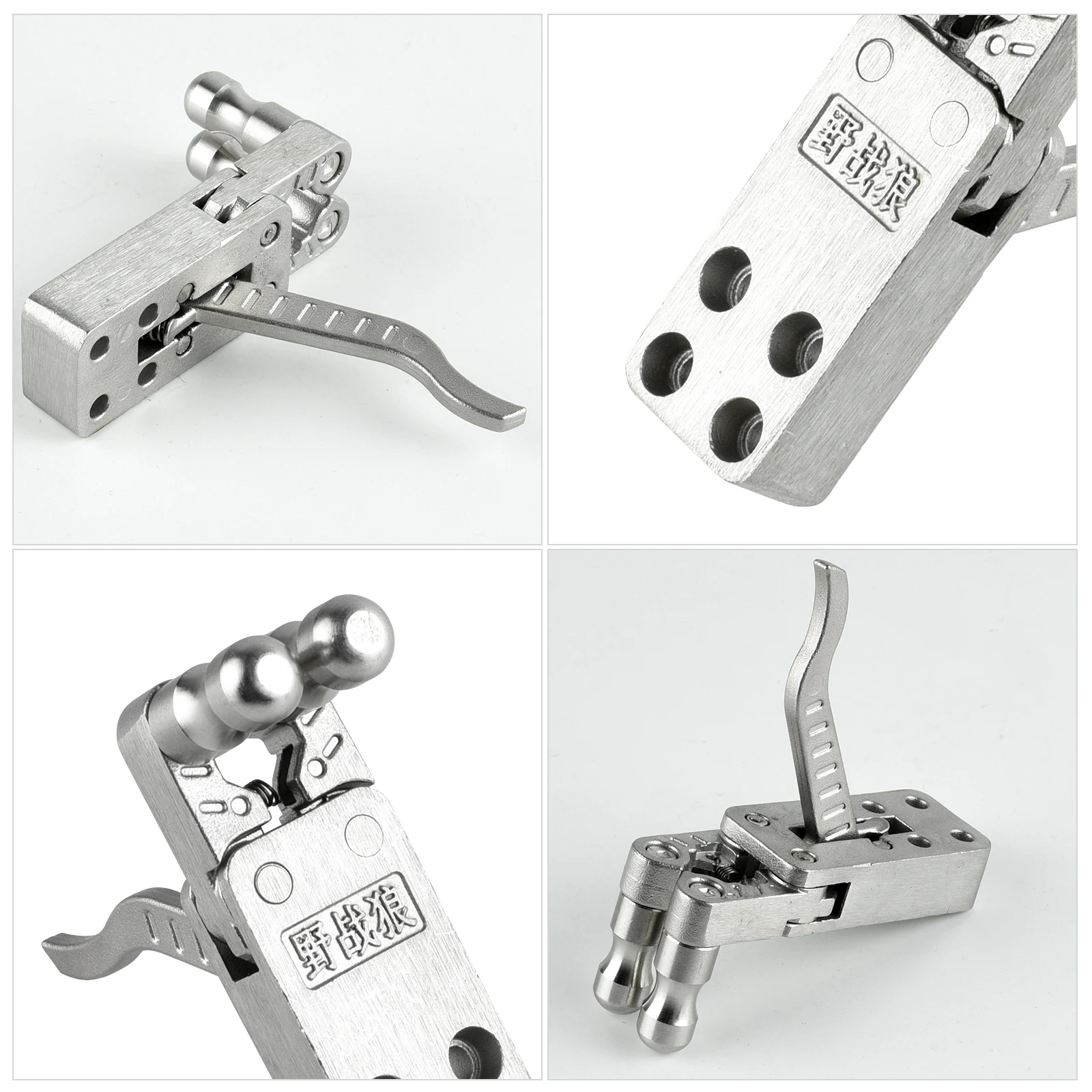 Dispositivo de liberación de tirachinas de acero inoxidable 304, equipo de liberación de tirachinas profesional, gatillo de catapulta, herramienta de accesorios DIY - imagen 4