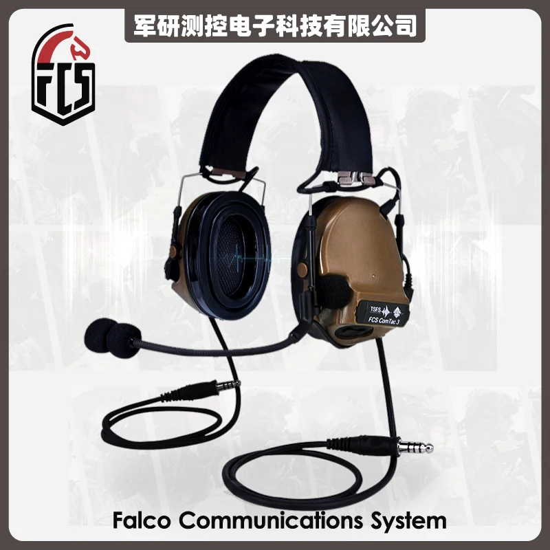 Nuevo Producto FCS COMTAC3 C3 auriculares de comunicación con reducción de ruido y captación de doble canal orejeras de protección auditiva para disparar - imagen 2