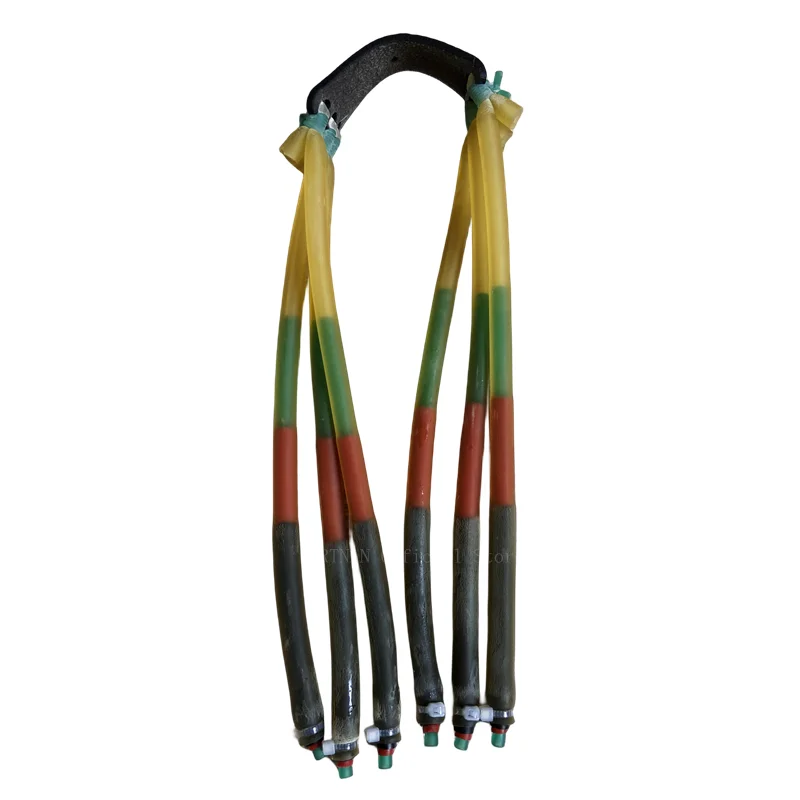 Banda de goma elástica de alta calidad para juego al aire libre, accesorios para tirachinas de caza, cinturón de tiro, rebote rápido, gran potencia - imagen 4