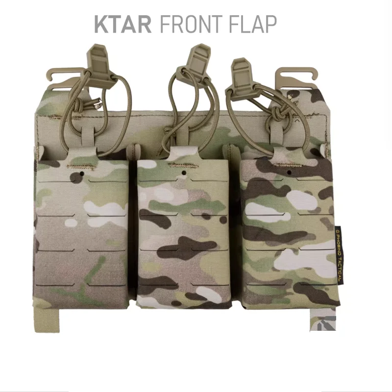 MC MCAP WG Deportes al aire libre FCSK FERRO Bolsa triple para revistas con corte láser - imagen 2