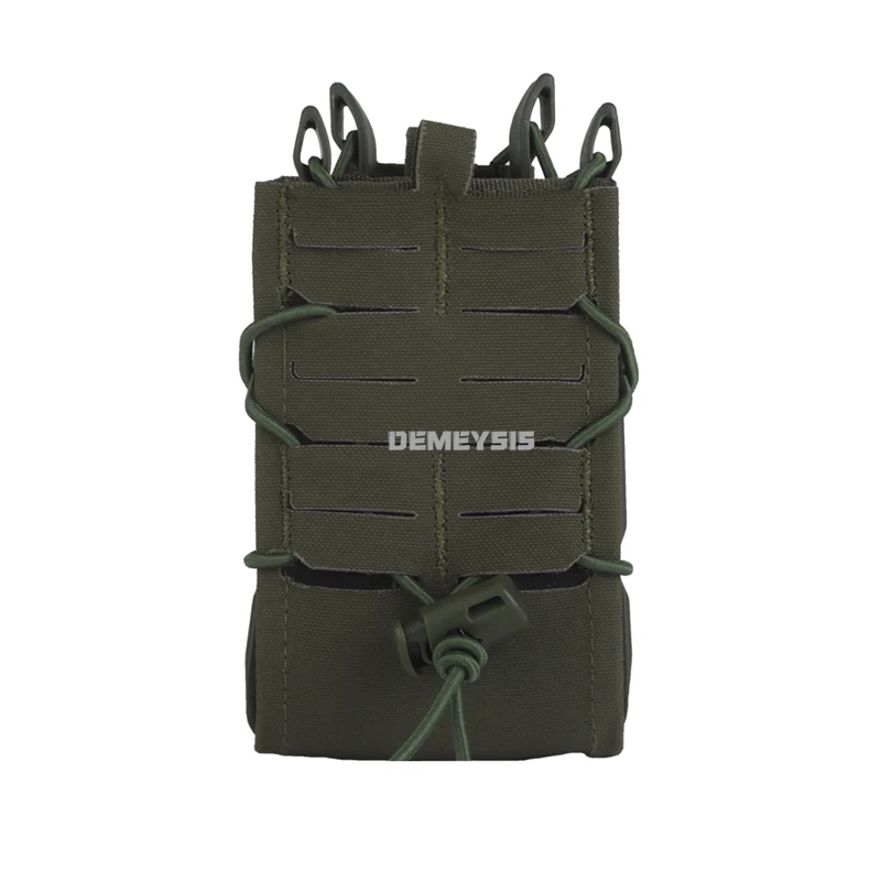 Bolsa Molle para revistas 5,56, 7,62 9mm, funda Mag para Rifle, pistola, estuche protector Magaizne para AR15 M4 AK, accesorios de caza, riñonera - imagen 4