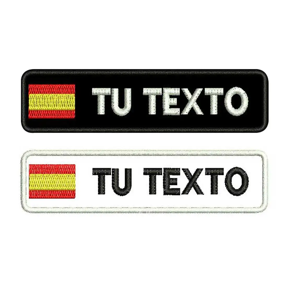 Parche táctico bordado España con velcro personalizable
