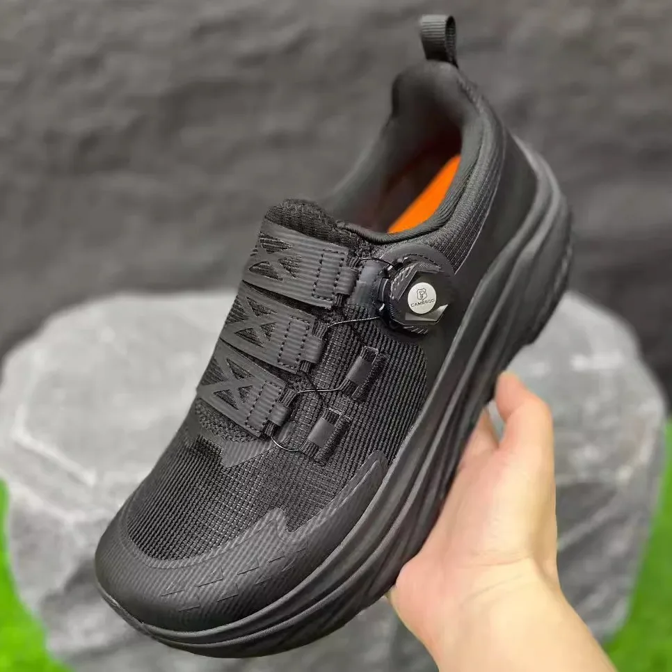 CAMSSOO-zapatos de senderismo para hombre, calzado deportivo transpirable para exteriores, zapatillas ligeras para correr y trekking, zapatillas informales de malla para caminar todoterreno - imagen 4