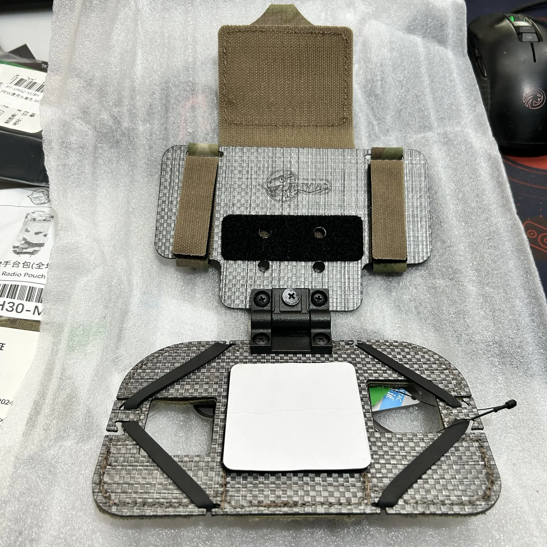 Chaleco táctico estilo SS, soporte MOLLE de navegación para teléfono en el pecho para LV119/FCPC (OT09) ​ - imagen 3