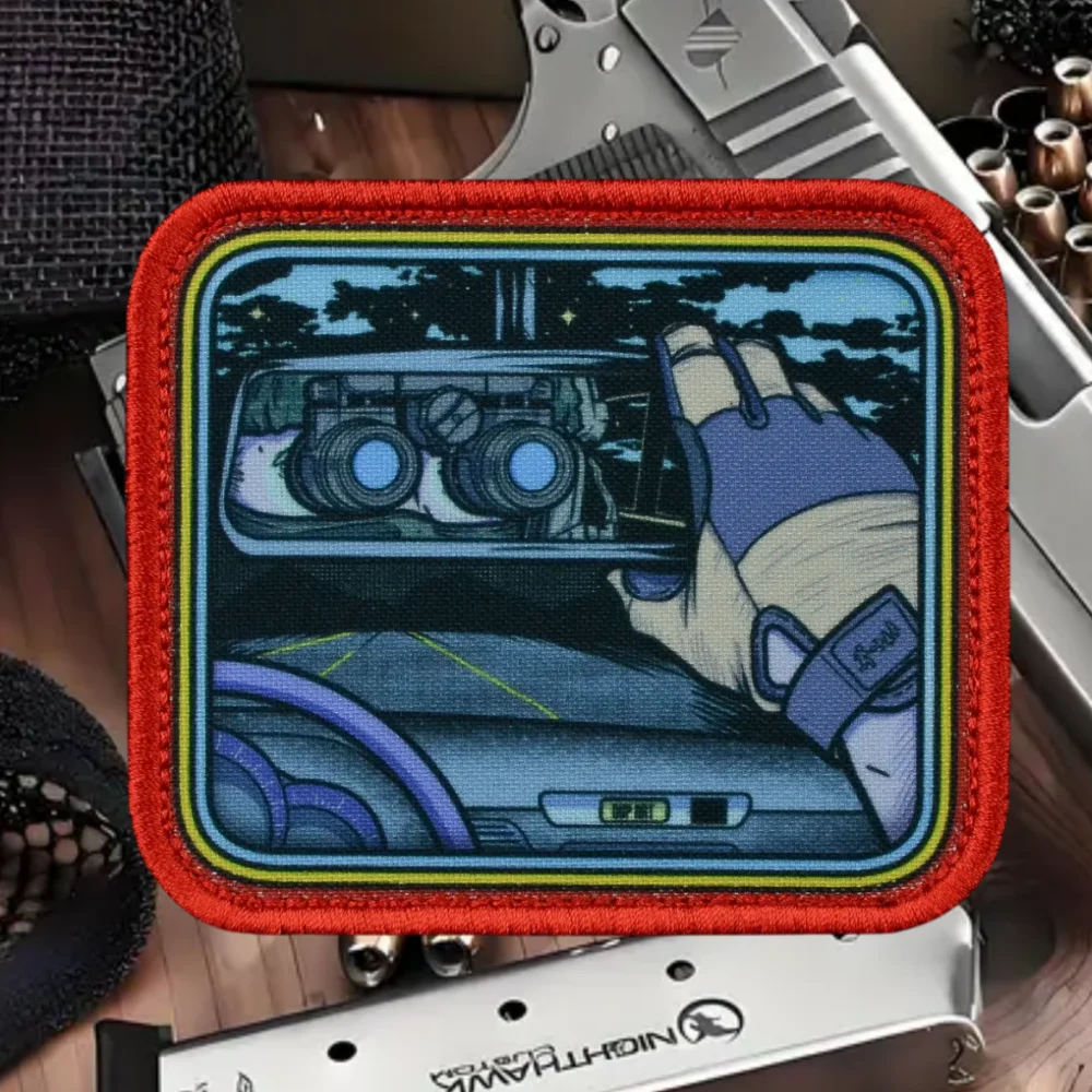 Parches de insignia de moral táctica de lagarto, brazalete militar de bombero, gancho y bucle, mochila Massengrab, accesorios para sombrero, pegatinas - imagen 5