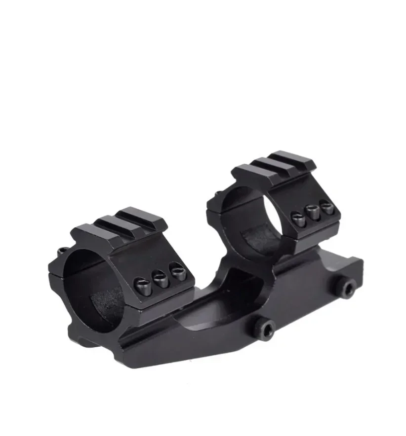 Soporte QD Mount Ar15 Ak 47 para caza, montaje de alcance de una pieza de liberación rápida, anillos duales de 25,4mm/30mm, Picatinny voladizo - imagen 5