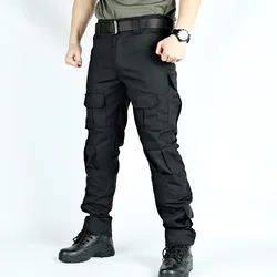 Pantalones tácticos cargo multifuncionales con bolsillos para trabajo y senderismo