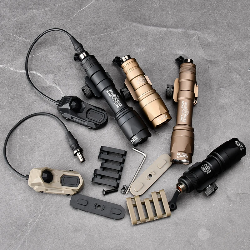 Surefire M300 M600 AXON Linterna táctica con mando remoto Picatinny - imagen 4
