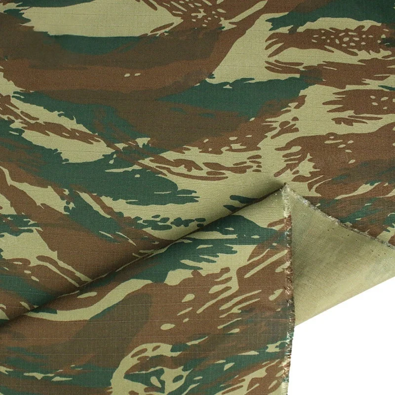 Tela camuflaje griego ripstop transpirable resistente al desgaste - imagen 2