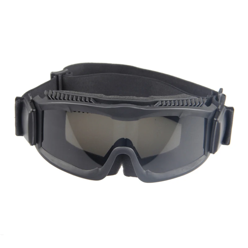 Gafas tácticas para hombre, gafas deportivas de combate Airsoft para exteriores, gafas de seguridad para caza y tiro, gafas de protección UV - imagen 3