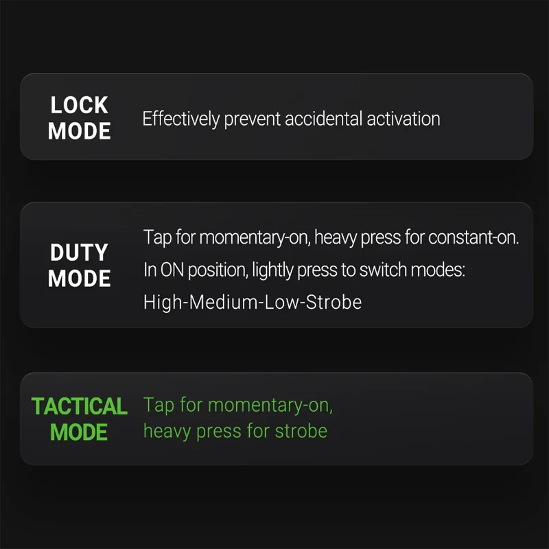 Nextorch TA20 1000 lúmenes linterna táctica de transporte profesional linterna táctica recargable alto brillo led mini edc - imagen 4