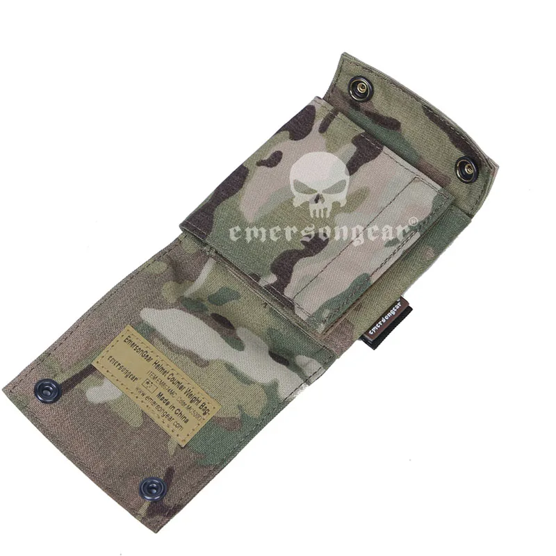 Emersongear casco táctico contrapeso bolsa NVG batería bolsa Panel extraíble equilibrio bolsillo Airsoft caza tiro EM8624 - imagen 2