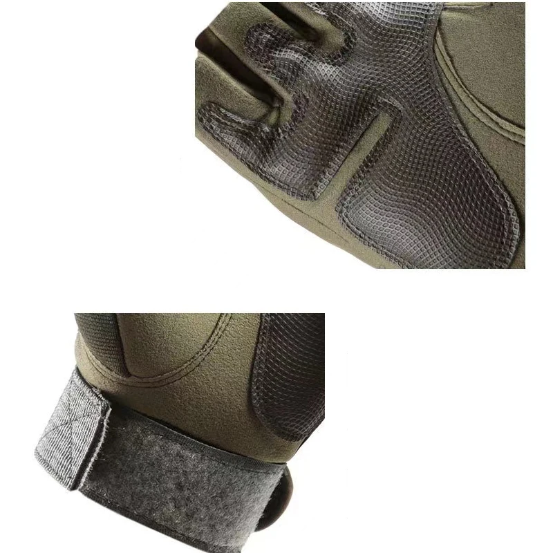 Guantes para fanáticos de los dedos completos de motocicleta para deportes al aire libre, guantes tácticos para exteriores, guantes de ciclismo, guantes de entrenamiento deportivo antideslizantes para Fitness - imagen 5