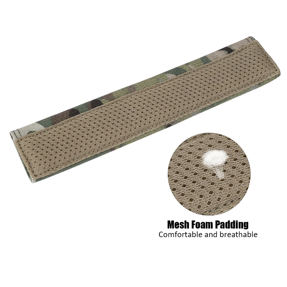 KRYDEX-funda Modular con banda para auriculares, protector táctico con soporte para auriculares, protección MOLLE, accesorios de caza - imagen 4