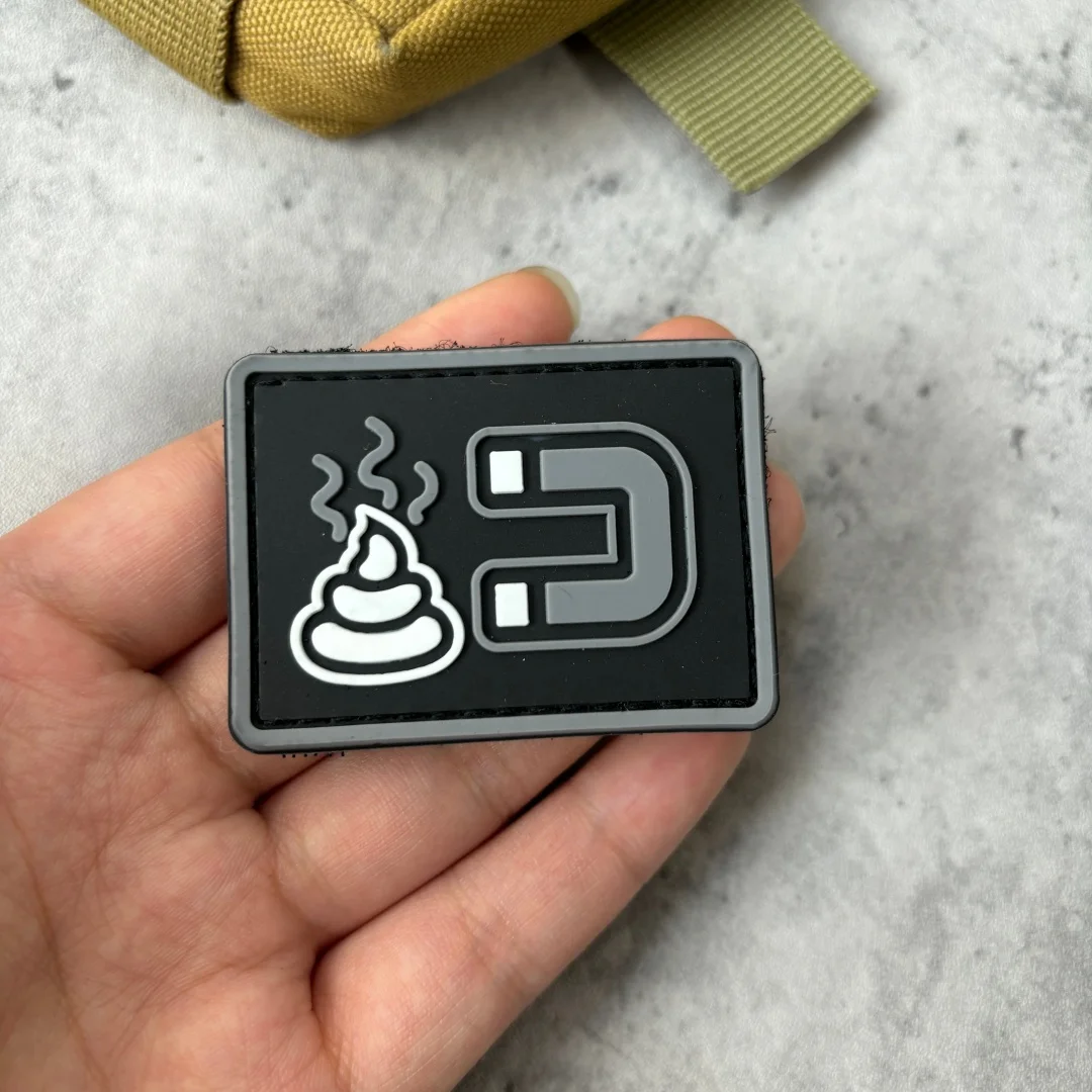 Parche táctico de francotirador de diosa, divertidos parches de gancho y bucle de PVC, brazalete, insignia de moral del ejército militar, pegatinas para mochila - imagen 4