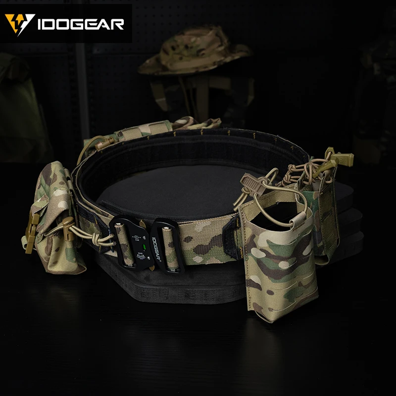 IDOGEAR táctico LSR 556 bolsa Singel Carrier MOLLE corte láser con Clip de liberación rápida 35125 - imagen 5