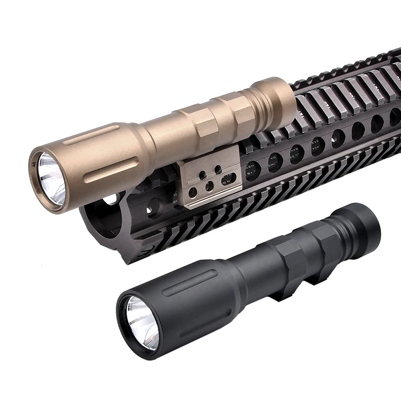 Linterna táctica PLH V2, luz de explorador de 1300 lúmenes, lámpara de arma de Metal para caza, iluminación exterior Airsoft - imagen 5