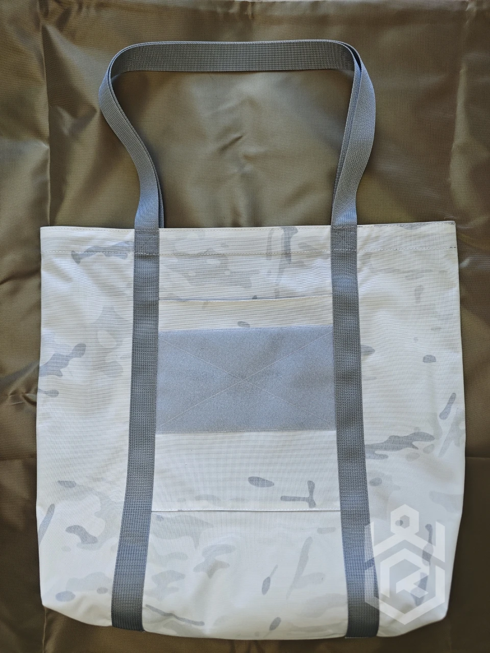 Bosque alemán / Blanco / MCBK / Bolso de camuflaje del desierto geométrico - imagen 4