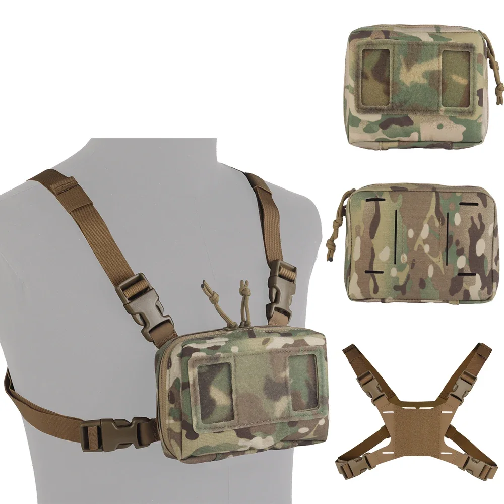 Kit de almohadilla de navegación plegable estilo sandsprecision táctico, incluye versión de navegación, Kit de suspensión de pecho, accesorios de caza