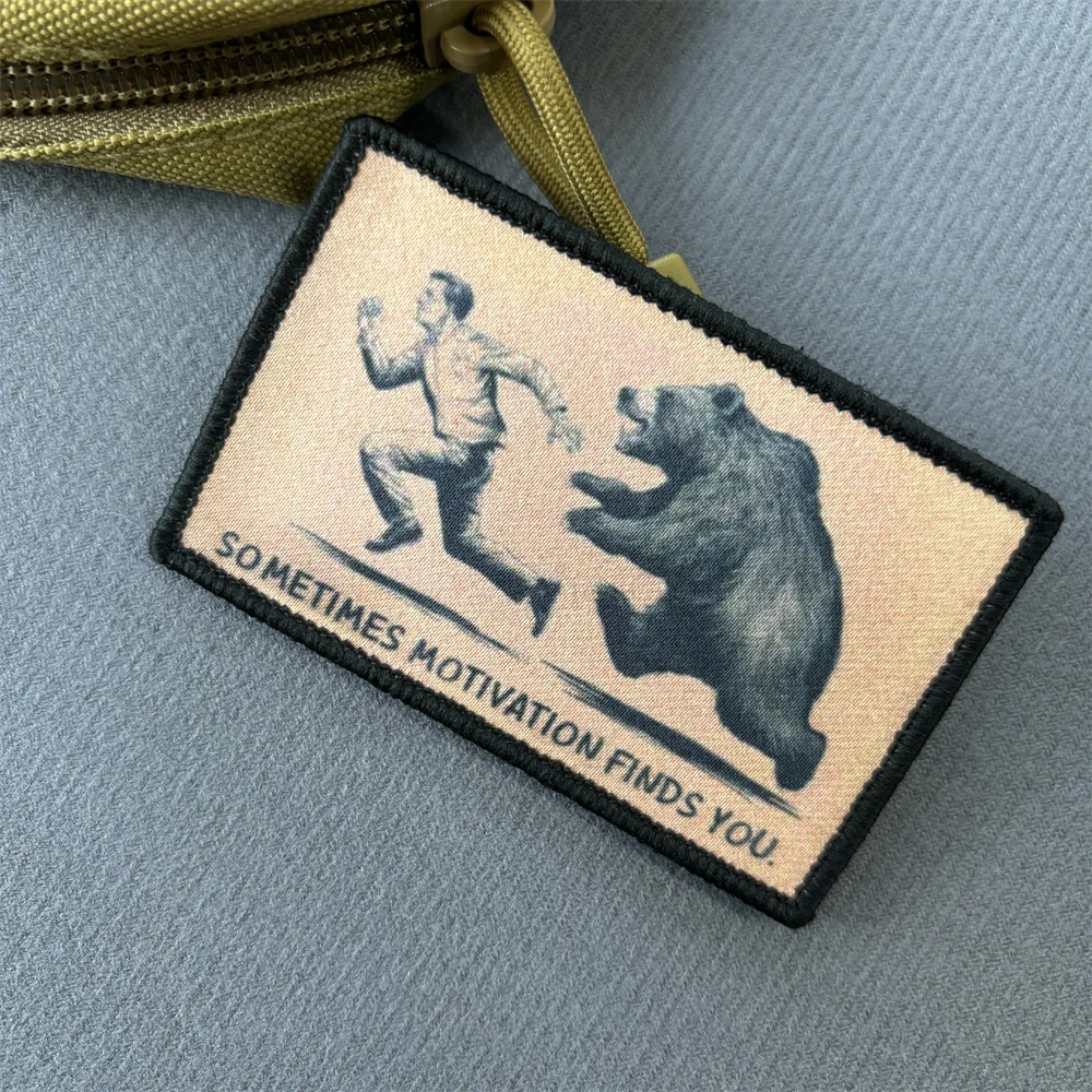 Parche táctico moral militar con cierre de velcro para mochila - imagen 4