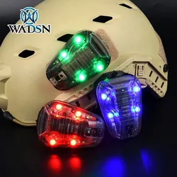 WADSN HEL STAR 6 GEN3 Casco táctico impermeable con luz IR