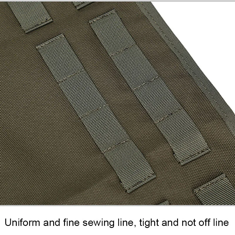 Alfombra de Tiro Táctico para exteriores, estera 900D impermeable para entrenamiento de campo, Acampada, Escalada, caza y senderismo, 0,75x2M - imagen 4