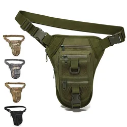 Riñonera Táctica MOLLE Pierna Bolsa Combate Militar