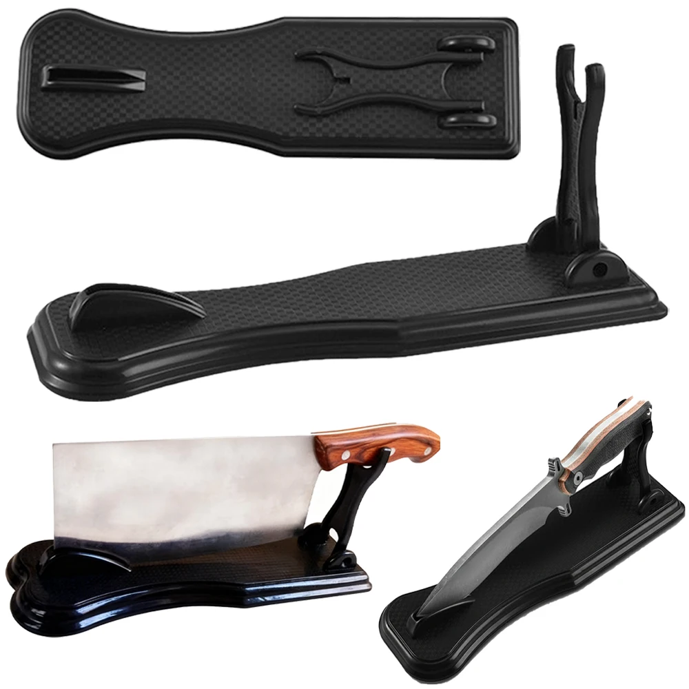 Soporte de exhibición de cuchillos, soporte de almacenamiento de cuchillos de plástico, estante, cuchillo de fruta de cocina