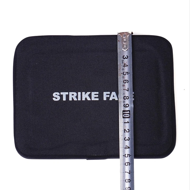 Protective composite steel plate 6x6 PE+alumina safety vest, protective side panel waist board can resist 9mm 44Mag* - imagen 4