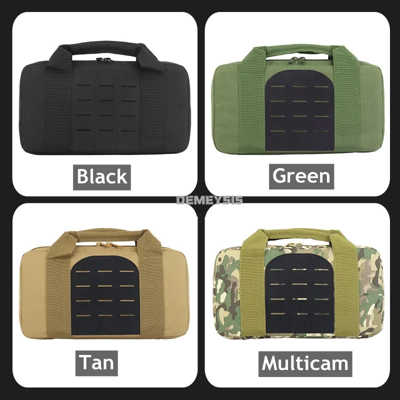 Bolsas para pistolas tácticas, bolsa Universal oculta para almacenamiento de armas, bolsa para revistas MOLLE, accesorios para armas de caza, bolso de herramientas - imagen 4