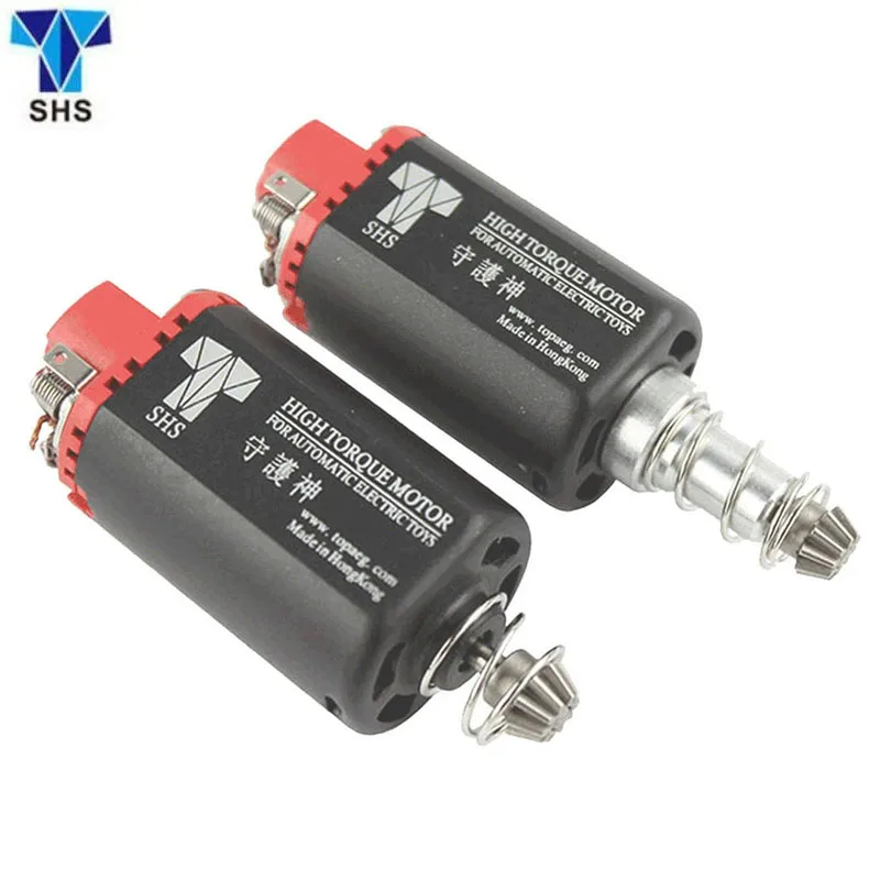 SHS Motor de potencia Original colocación de eje largo corto M90 M100 resorte ajuste Airsoft Ver.2/3 cajas de cambios