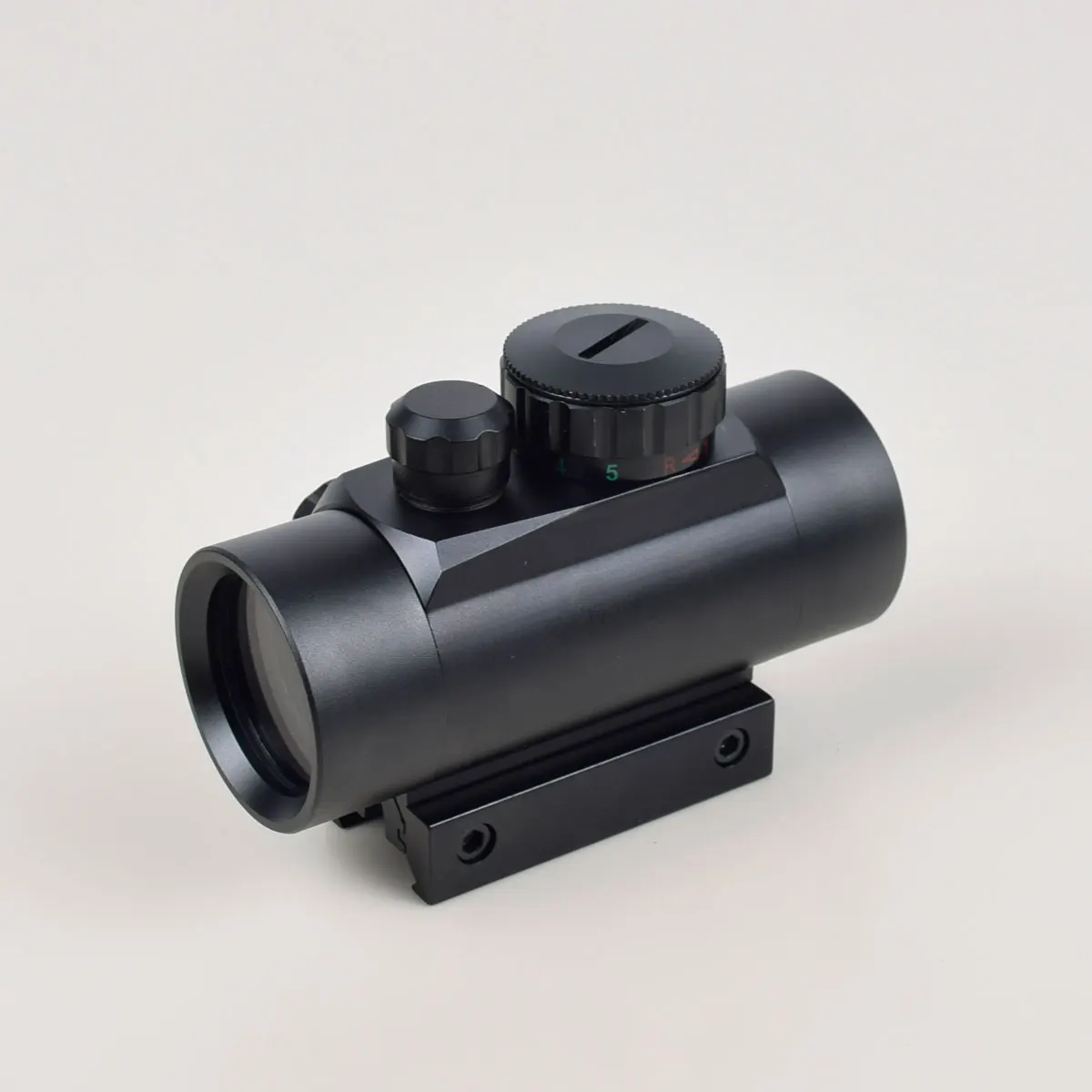 Mira telescópica de punto rojo para Rifle táctico, colimador de punto verde y rojo con montaje en riel de 11mm/20mm, para caza de aire Airsoft, 1x30 - imagen 3