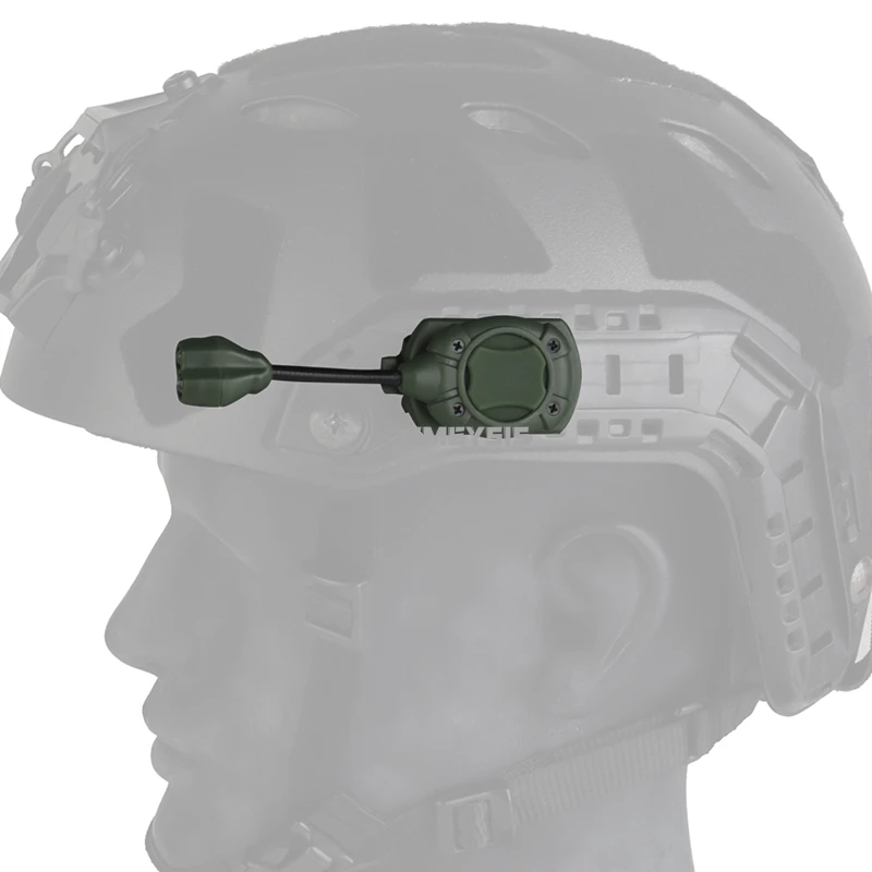 Interruptor de luces de señal tácticas, sistema de iluminación Modular para personas, luz de modo Dual CS, cascos Airsoft, luces IR rojas, verdes y azules - imagen 5