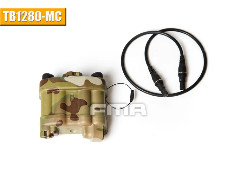 TB1280 Nylon táctico AN/PVS-31 NVG caja de batería modelo simulado sin función ​ Apto para el modelo PVS31 - imagen 5