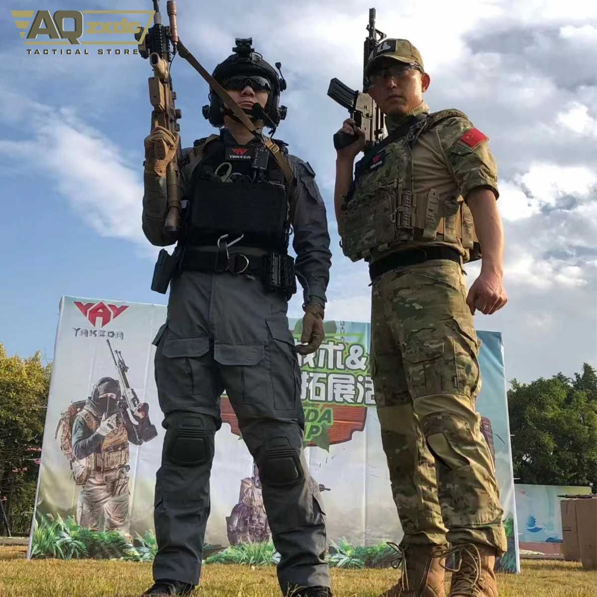 Chaleco táctico Molle ajustable, portador de placa, protector Personal con bolsa para revistas, Airsoft Gear - imagen 2