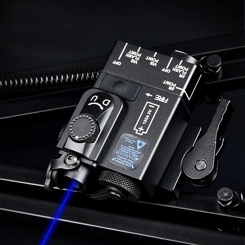 Wadsn DBAL Mini versión totalmente de Metal AR15 IR puntería punto rojo verde azul indicador láser M300 M600 accesorio de linterna - imagen 5