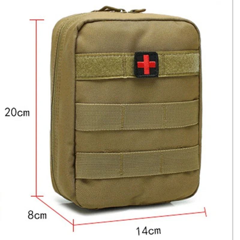 Bolsa EMT MOLLE Ifak, botiquín táctico MOLLE de primeros auxilios médicos, bolsa de utilidad Carlebben (solo bolsa) para acampar y cazar - imagen 2