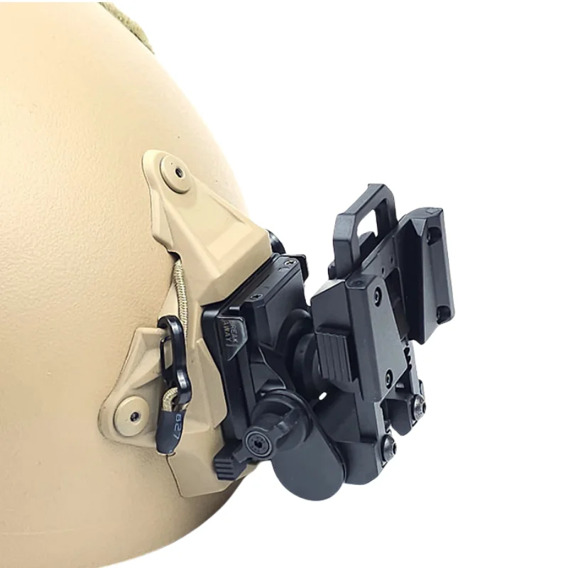 Soporte NVG para gafas de visión nocturna PVS15 PVS18 GPNVG18, soporte para casco de Metal, diseño de interfaz Modular para montaje de Metal L4G24 NVG - imagen 5