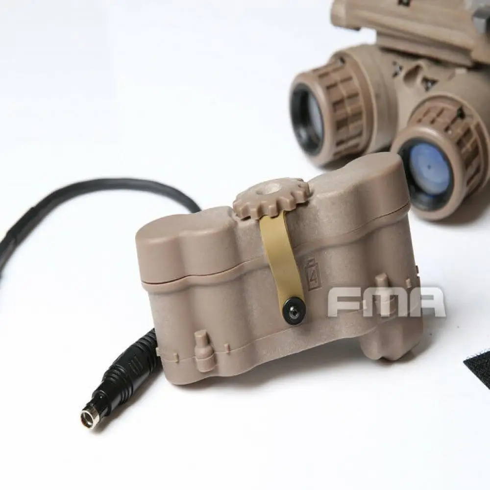 Caja de batería táctica FMA GPNVG18 versión funcional con cable Real de 21cm TB1289-C - imagen 2