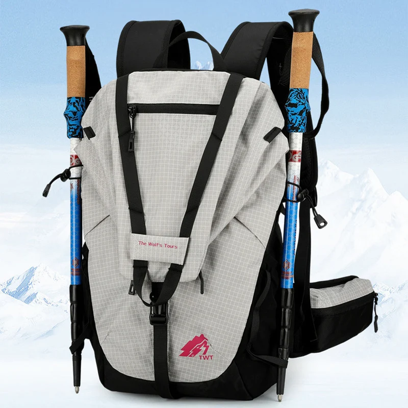 Mochila para acampar, mochila grande de almacenamiento deportivo, escalada al aire libre, senderismo, bolso de hombro para hombres, viaje, senderismo, montañismo - imagen 2