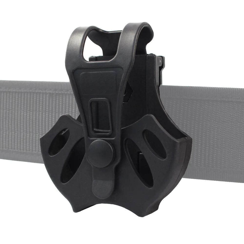 Funda táctica para esposas, soporte para esposas, cinturón, funda con grillete para cinturón de servicio, funda de retención para aplicación de la ley - imagen 4