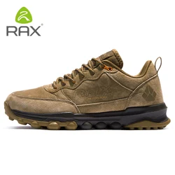 Rax Botas de Trekking Hombre Piel Vacuno Antideslizante