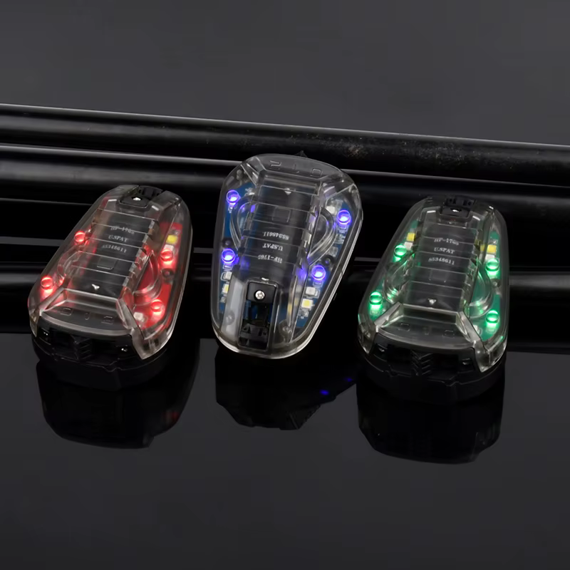 WADSN Luz táctica LED IR para casco – IFF estroboscópico impermeable - imagen 2