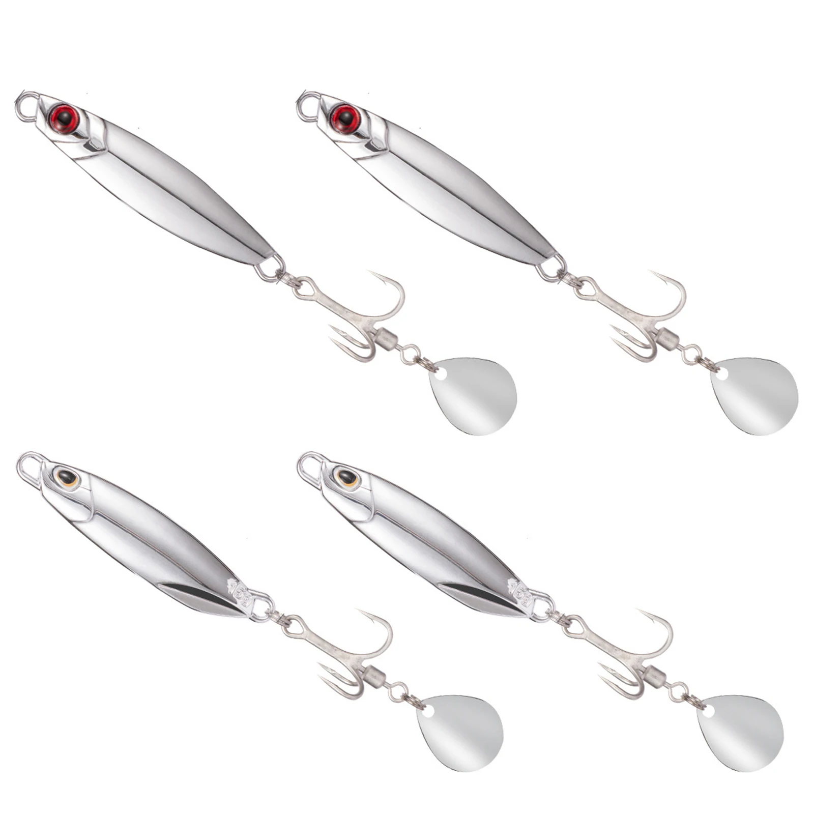 Señuelo de plantilla de Metal para pesca en el mar, cebo Artificial giratorio, gancho de carbono, cabezal de plantilla duro, velocidad de fundición larga, aparejos de señuelo de pesca para Surf - imagen 2