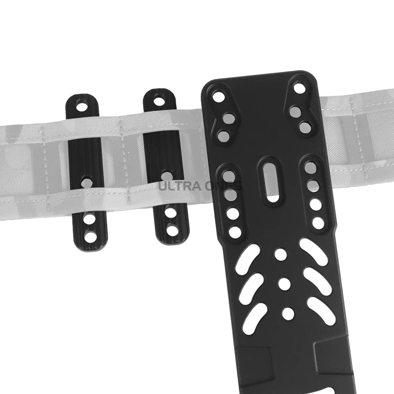 Adaptador de funda Modular táctica Compatible con sistema de bloqueo rápido, funda de plataforma, banda de pierna caída, adaptador de extracción rápida para caza - imagen 4