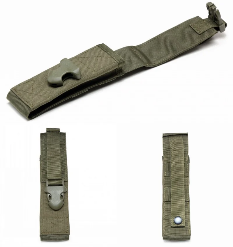 Molle System-bolsa para linterna, soporte para linterna, funda para exteriores, senderismo, Camping, accesorios de caza, herramienta EDC, funda ligera - imagen 4
