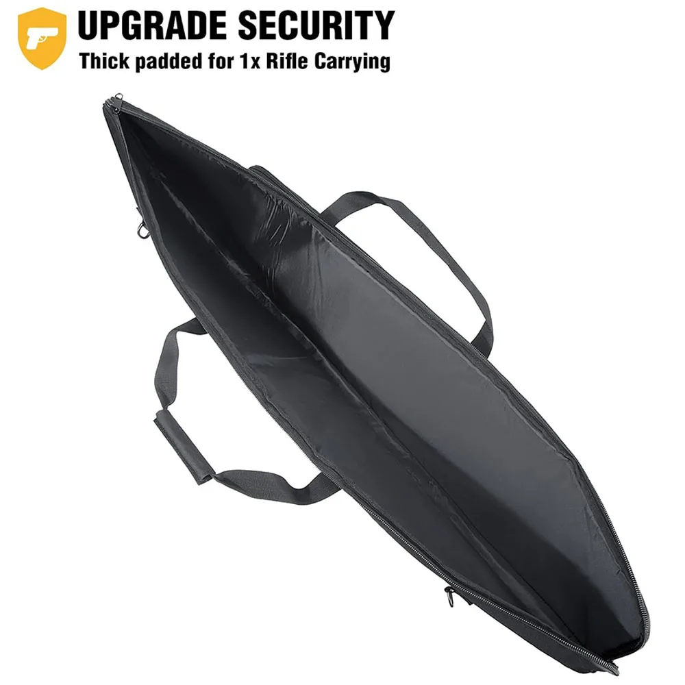 Estuche suave para Rifle, bolsa de alcance de tiro de 100cm y 120cm, estuche de transporte para armas, funda para carabina Airsoft, mochila para Rifle, bolsa de almacenamiento para escopetas - imagen 4