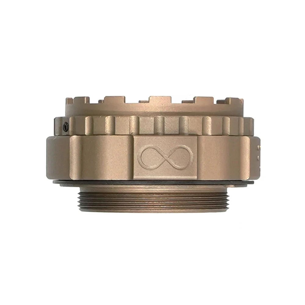 Tapa de cubierta de lente de protección NVG de aluminio, protector de luz, diafragma ajustable de 1-23mm para dispositivo de visión nocturna PVS1431/AVS - imagen 4