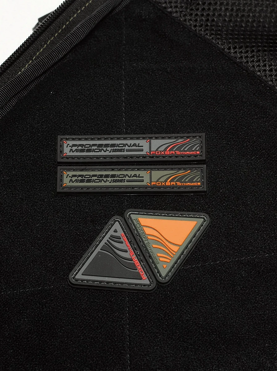 FOXBAT PMS Tareas Profesionales Parche de PVC Brazalete Táctico DIY Decorativo para Ropa Y Mochilas - imagen 2