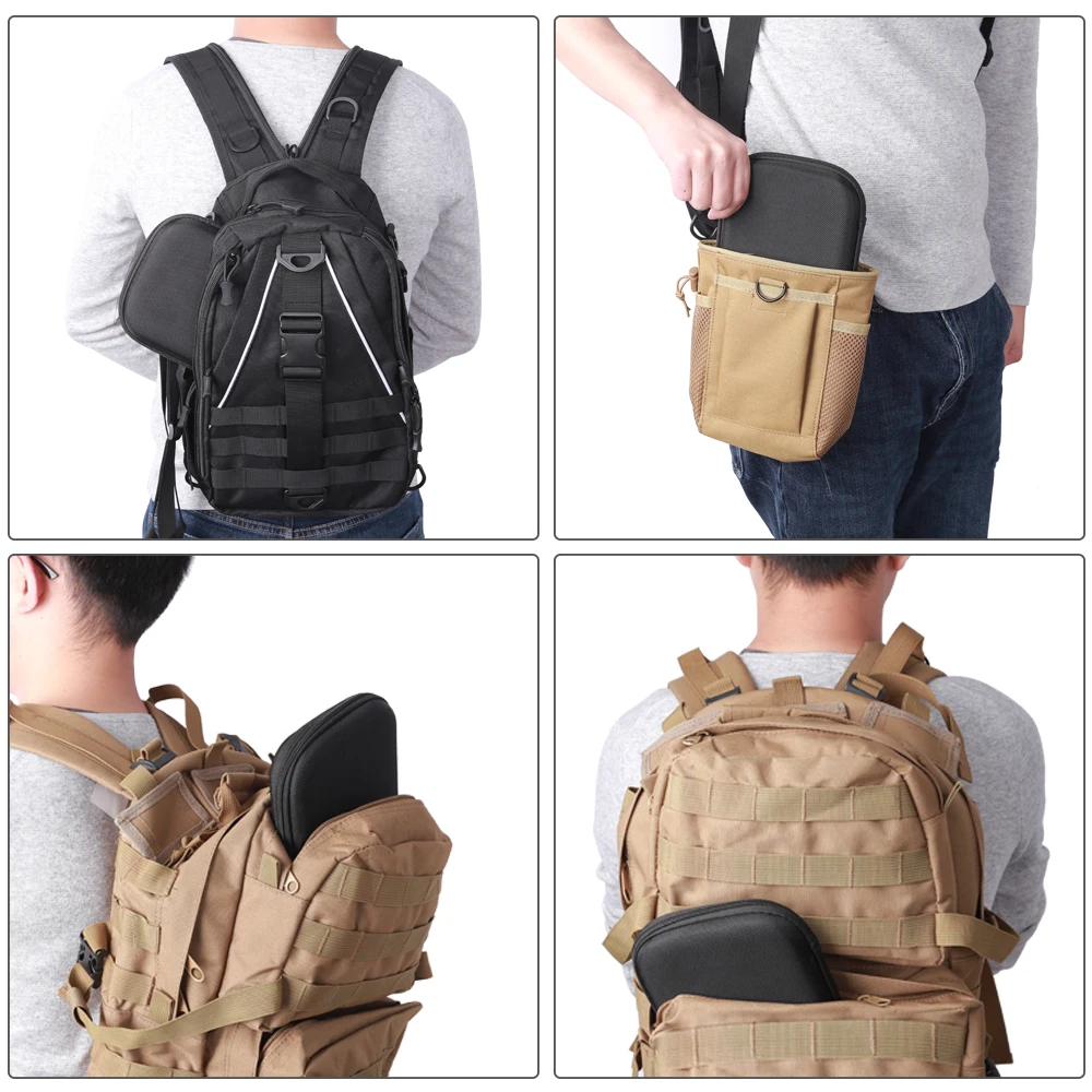 19 unids/set Kit de limpieza de pistola. 22/.27/.30/.38/.40/.45Cal 5,56mm/7,62mm/9mm cepillo de barril de pistola pistola Airsoft Rifle herramientas de limpieza - imagen 5